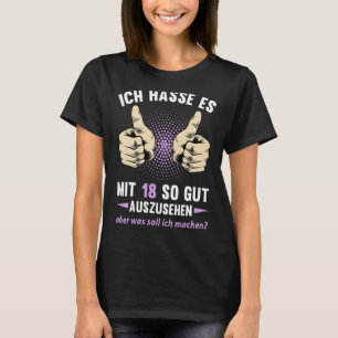 18th Birthday Boy Gift 18 Years Decoration Girl 20 T-Shirt