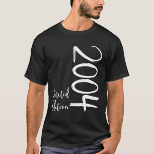 18Th Birthday Boy Girl 18 Years 2004 Funny Gift T-Shirt