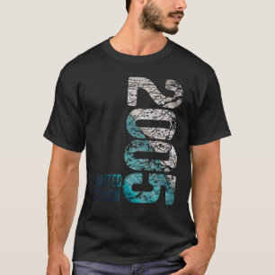 18th Birthday Boy Girl 18 Years 2005 Funny Gift_3 T-Shirt