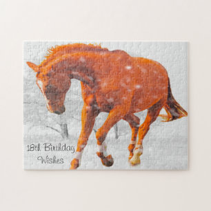 18th Birthday Daughter. Jigsaw Puzzle