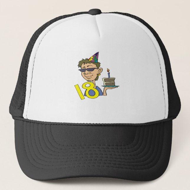 18th Birthday Hat (Front)