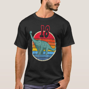 18th Birthday I Brachiosaurus Diplodocus I Family T-Shirt