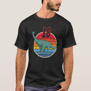 18Th Birthday I Brachiosaurus Diplodocus I Family T-Shirt