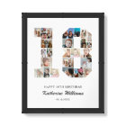 18th Birthday Number 18 Custom Photo Collage