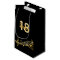 18th Birthday party black gold music notes name