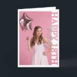 18th birthday Photo college Birthday Card<br><div class="desc">18th Birthday Photo Frame Card Celebrate a major milestone with this 18th Birthday photo frame card, featuring a square cutout to showcase your favourite photo. The bold “18th Birthday” overlay makes it perfect for marking this special coming-of-age celebration. Add your own photo and personalised message to create a memorable keepsake...</div>