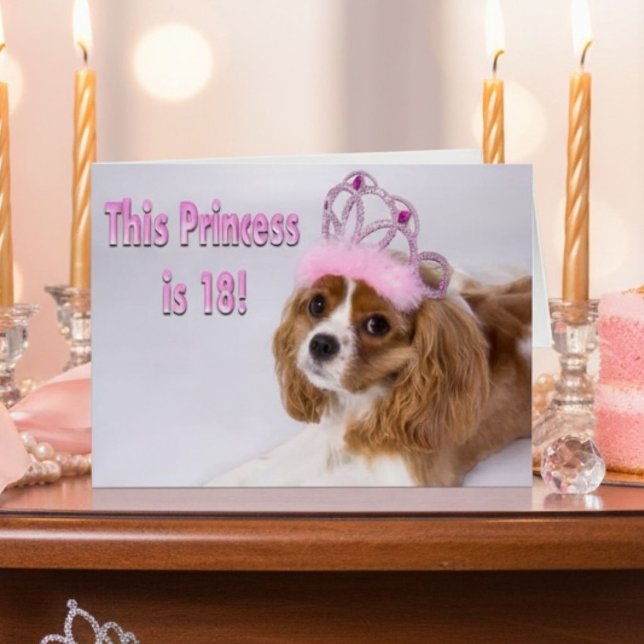 18th Birthday Princess Cavalier King Charles Spani (Creator Uploaded)