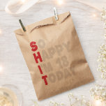 18th Birthday So Happy I'm 18 Today Gift Funny Favour Bags<br><div class="desc">happy, sarcastic, birthday, giftidea, fathersday, funny, yearsold, mum, , humour, family</div>