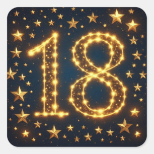 18th birthday sticker