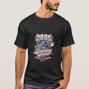 18th Birthday Vintage Classic Car 2005 Mens Womens T-Shirt