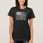 18th Birthday Vintage Usa Flag Awesome Since 2004 T-Shirt<br><div class="desc">18th Birthday Vintage Usa Flag Awesome Since 2004</div>