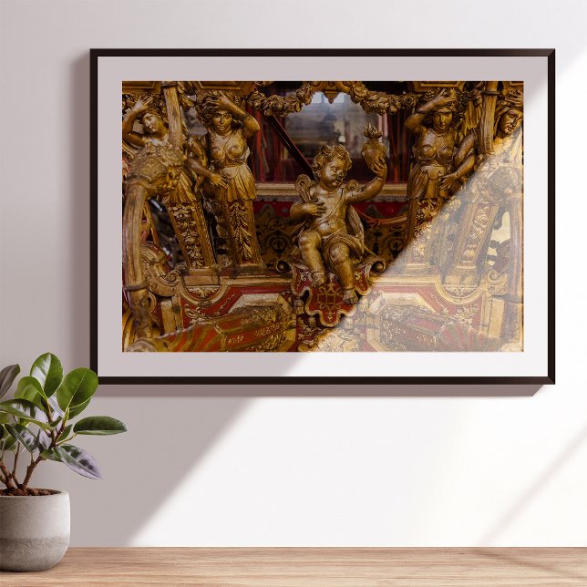 18th c. Coach detail. Museu dos Coches. Lisbon Photo Print (Creator Uploaded)