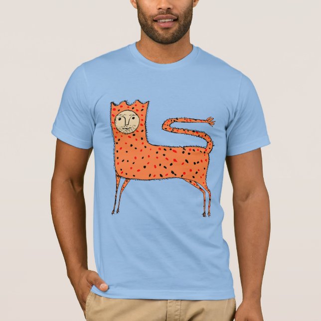 18th C English Primitive Lion T-Shirt (Front)