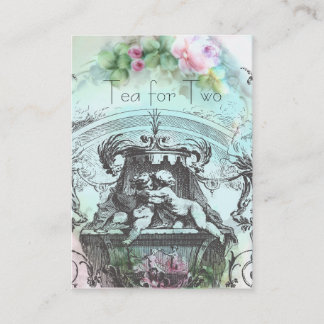 18th Century Cherub Rococo Business Card