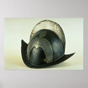 18th century helmet, Malbork, Poland Poster