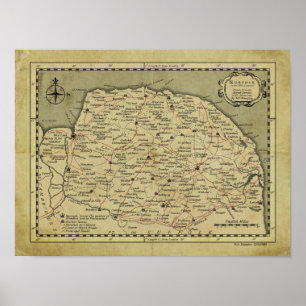18th Century Norfolk Poster