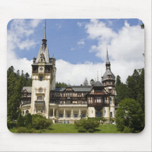 18th Century Peles Castle, Sinaia, Romania, Mouse Pad