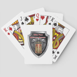 18th Field Artillery Brigade Airborne Playing Cards