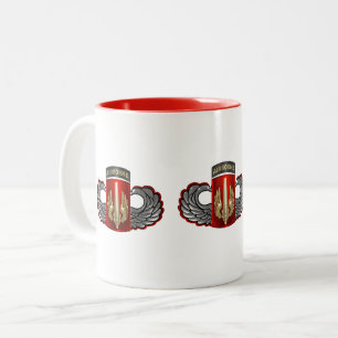 18th Field Artillery Brigade Airborne Two-Tone Coffee Mug