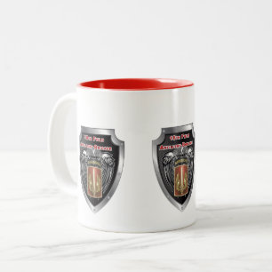 18th Field Artillery Brigade Airborne Two-Tone Coffee Mug