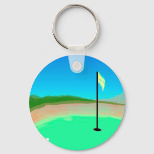 18th Hole Keychain