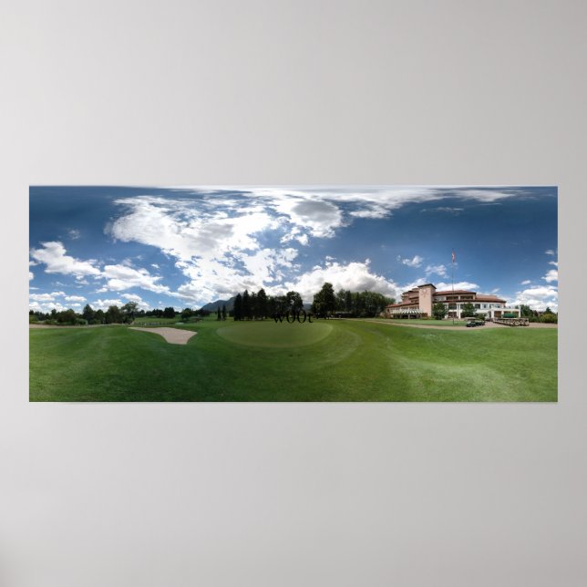 18th Hole Poster (Front)