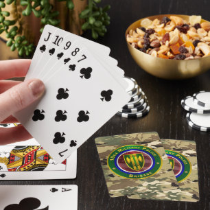 18th MP Military Police Brigade  Playing Cards