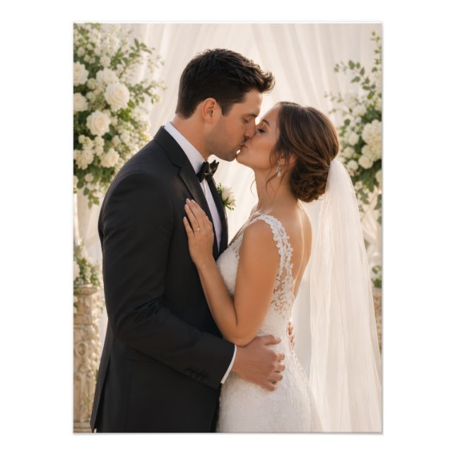 18x24 Wedding Custom Photo Print (Front)