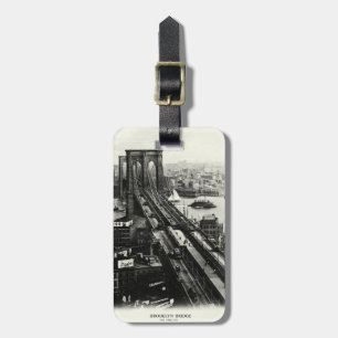 1900 Brooklyn Bridge Luggage Tag