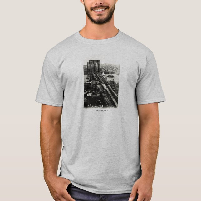 1900 Brooklyn Bridge T-Shirt (Front)