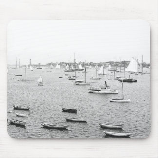 1900 Marblehead Harbour Massachusetts Mouse Pad