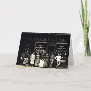 1900 Parisian Bakery Card