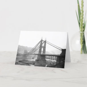1900 Pointe Bridge Pittsburgh Pa. Greeting Card