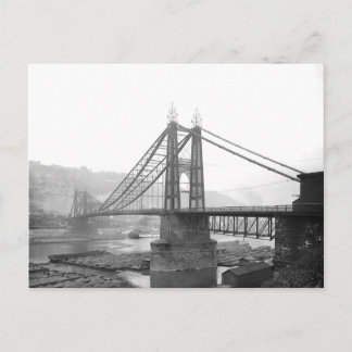 1900 Pointe Bridge Pittsburgh Pa. Postcard