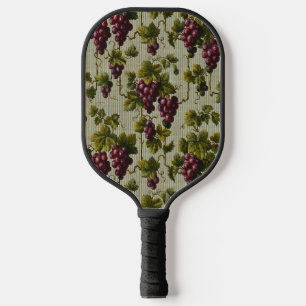 1900 Vintage Grapes Fruit Botanical Design Pickleball Paddle