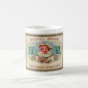 1900s CIGAR BOX LABEL...NICE Coffee Mug