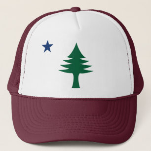 1901 Maine Flag Hat