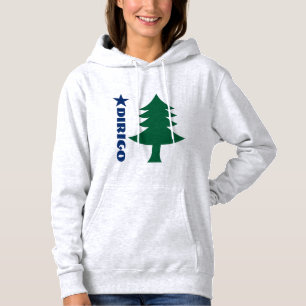 1901 Maine Flag Hoodie - Dirigo Edition