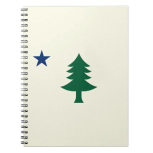 1901 Maine Flag Notebook