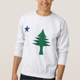 1901 Maine Flag Sweatshirt