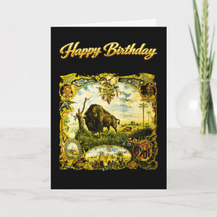 1901 Pan American Expo Buffalo NY Happy Birthday  Card