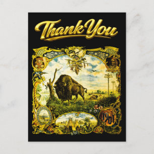 1901 Pan American Expo Buffalo NY Indian Thank You Postcard