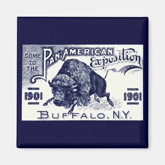 1901 Pan-American Expo Magnet (Front)