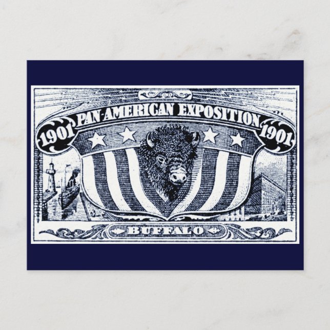 1901 Pan-American Exposition Postcard (Front)