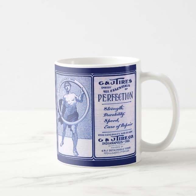 1902 G & J Tires ad Coffee Mug (Right)