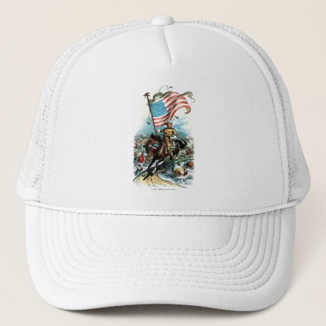 1902 Theodore Roosevelt Trucker Hat (Front)