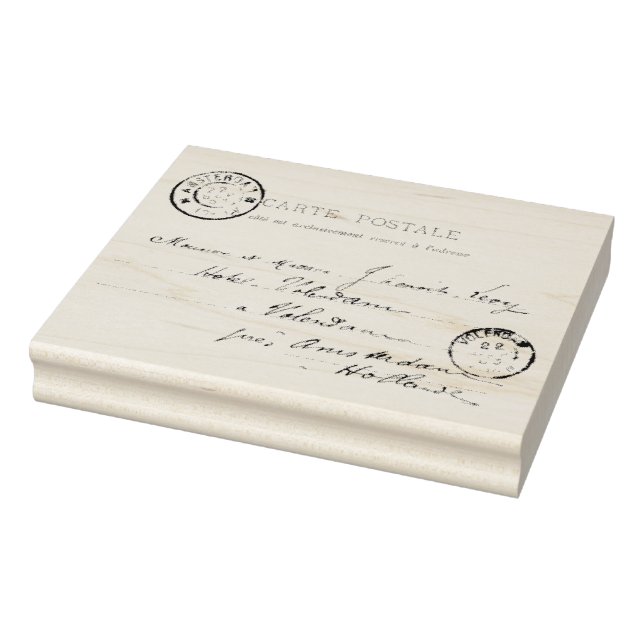 1903 Amsterdam Post Card with Marks Art Stamp (Stamp)