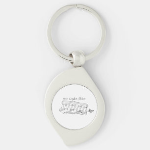 1903 Wright Glider Key Chain