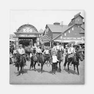 1904 Coney Island NY Magnet