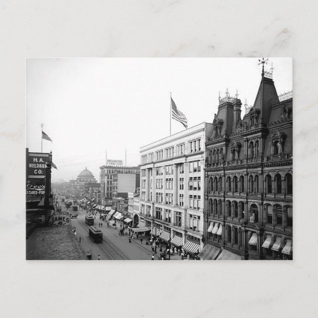 1904 Main St. Buffalo NY Postcard (Front)